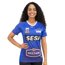 Camisa de Vôlei do Sesi Bauru 2022/23 Azul - Feminina