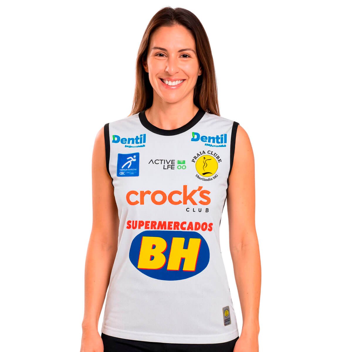 Camisa Time Feminino Praia Clube 2025/26 Branca - Feminina I Saque
