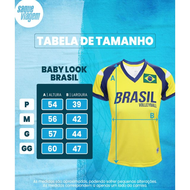 Camisa de Vôlei Brasil Retrô 1996 Atlanta Amarela - Feminina