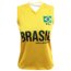 Camisa de Vôlei Brasil 2023/24 Amarela - Feminina