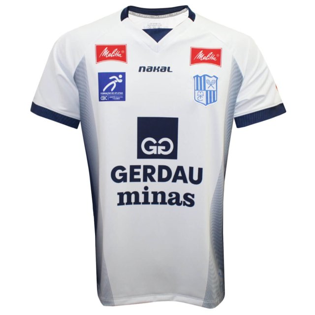 Camisa de Vôlei Gerdau Minas 2023/24 Branca - Masculina