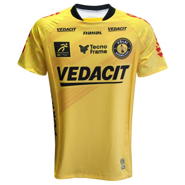 Camisa de Vôlei Guarulhos 2023/24 Amarela - Masculina