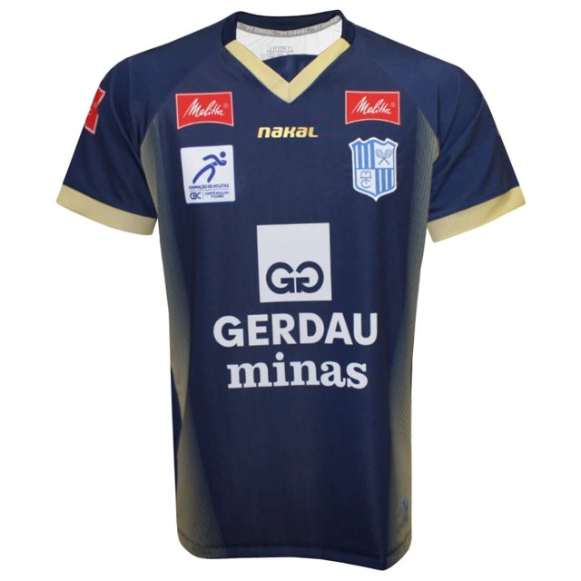 Camisa de Vôlei Gerdau Minas 2023/24 Azul - Masculina