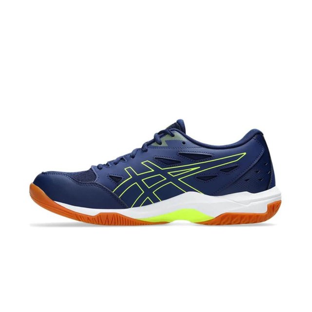 Tênis para Vôlei Asics Gel Rocket 11 Marinho e Amarelo