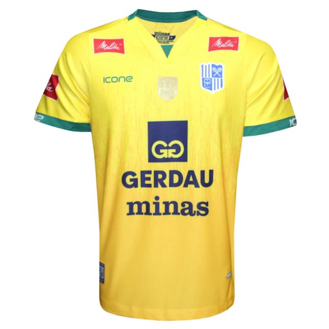Camisa de Vôlei Gerdau Minas 2022/23 Amarela - Masculina