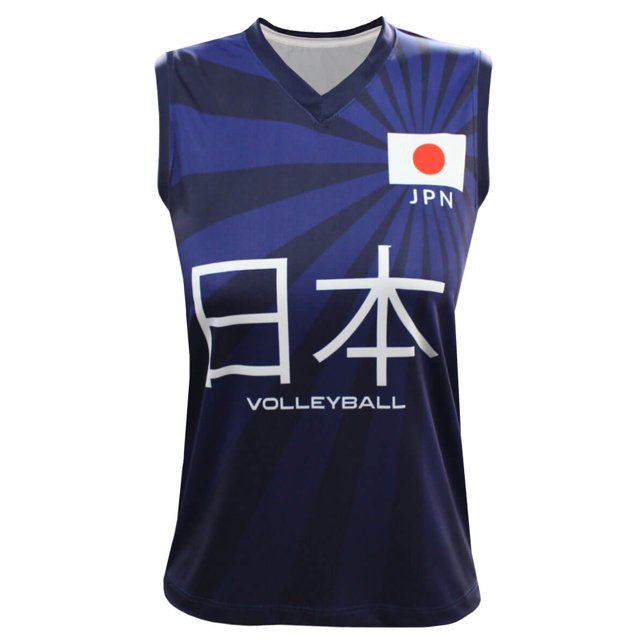 Camisa de Vôlei Japão 2023/24 Marinho - Feminina
