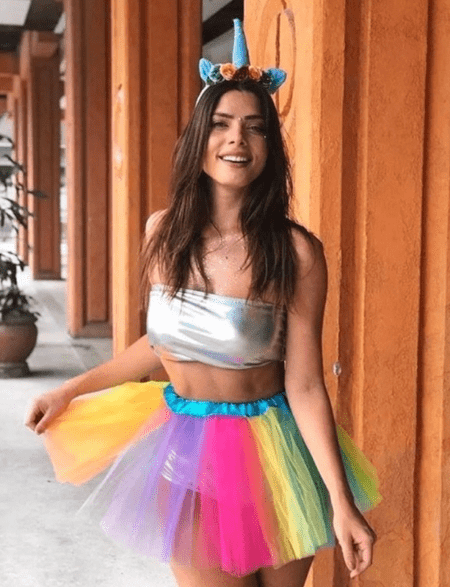 Body e saia hotsell de tule carnaval