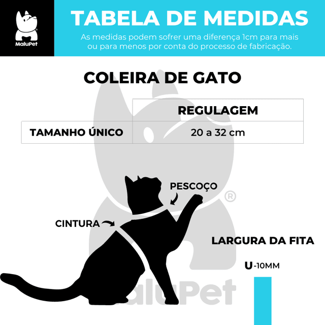 Coleira para Gato Goiás E.C