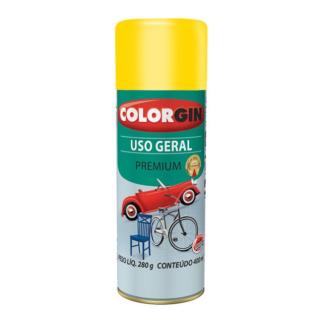 Spray Uso Geral Amarelo 400ml