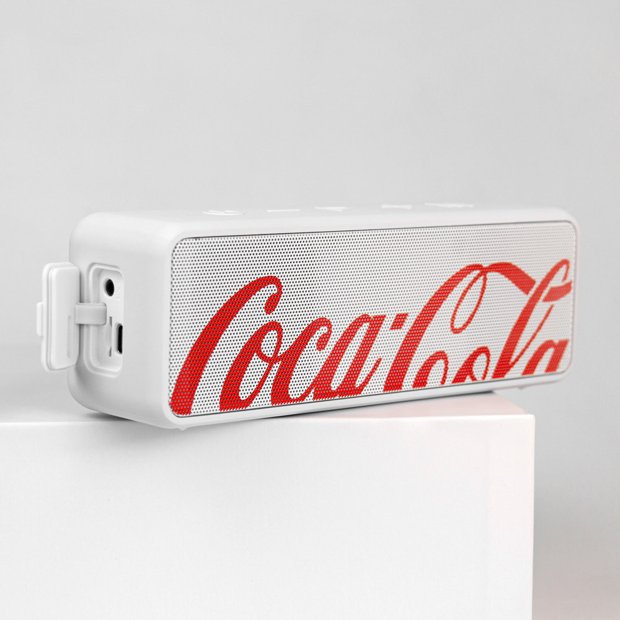 Caixa de som Sound Box wireless Branco com baixos acentuados - Coca ...