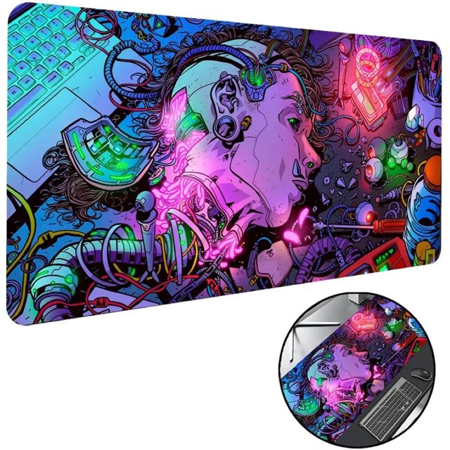 Mouse Pad Gamer Extra Grande Cyberpunk 880x400mm - SP-004 | INOVAX SOLUTION