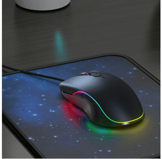 Mouse Gamer LED com 7 Botões USB 7200 DPI KNUP - KP-MU011 | INOVAX SOLUTION