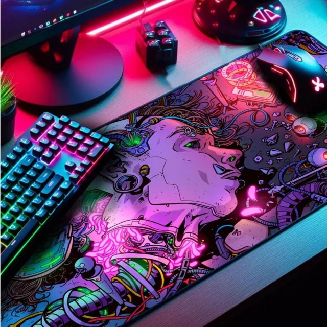 Sp004 Mousepas Mouse Pad Gamer Extra Grande Cyberpunk 880x400mm - SP-004 | INOVAX SOLUTION