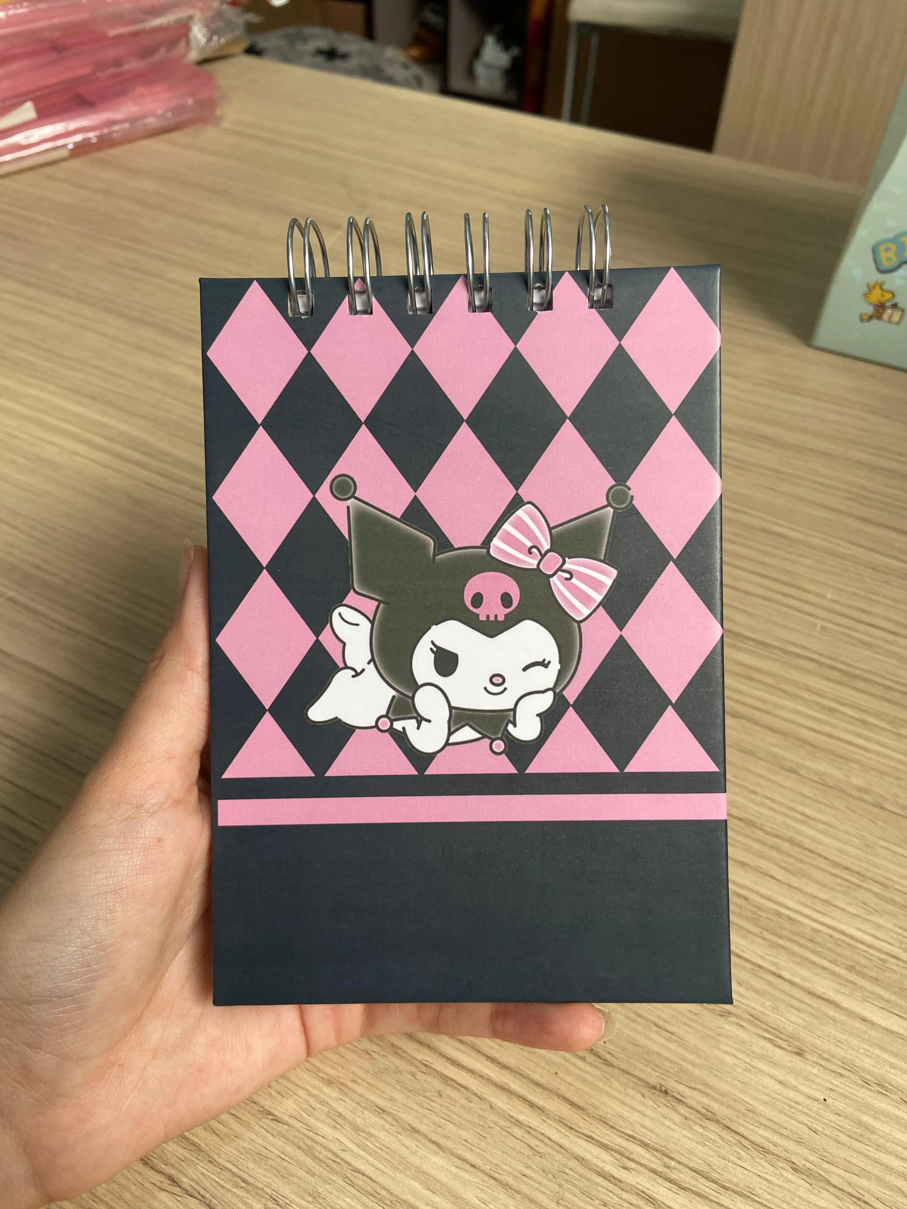 second partial. https: @reginariveroesp arraysr… ... Caderneta Espiral A6 Kuromi 80 Fls - By Mimos (COM PAUTA) | @Mimosstori