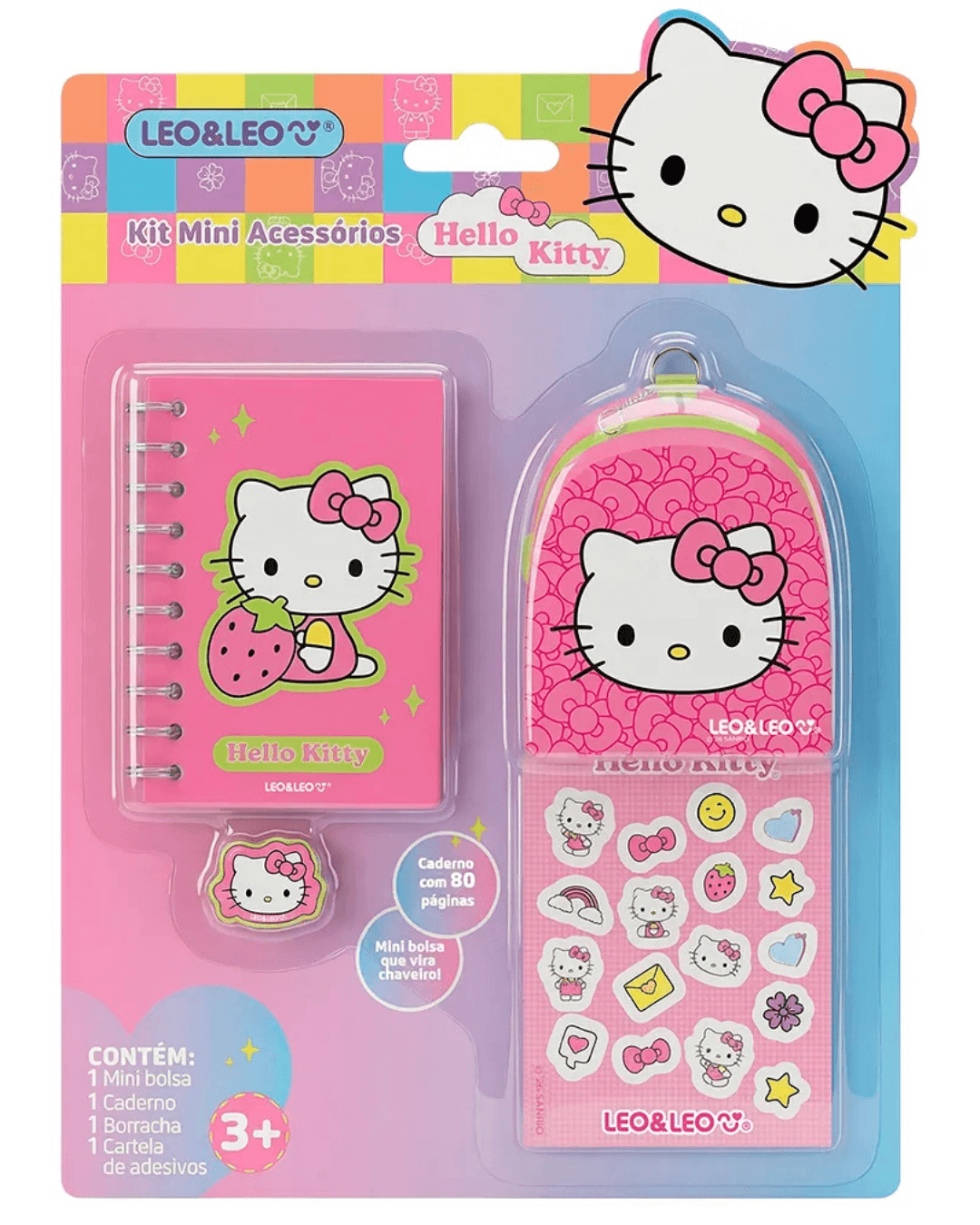 Kit Mini Acessórios Hello Kitty - Leo e Leo | @Mimosstori