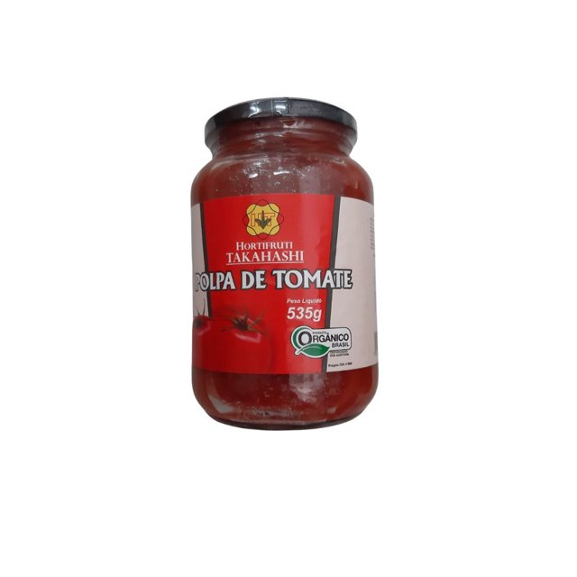 Molho de Tomate Orgânico 500 g Takahashi