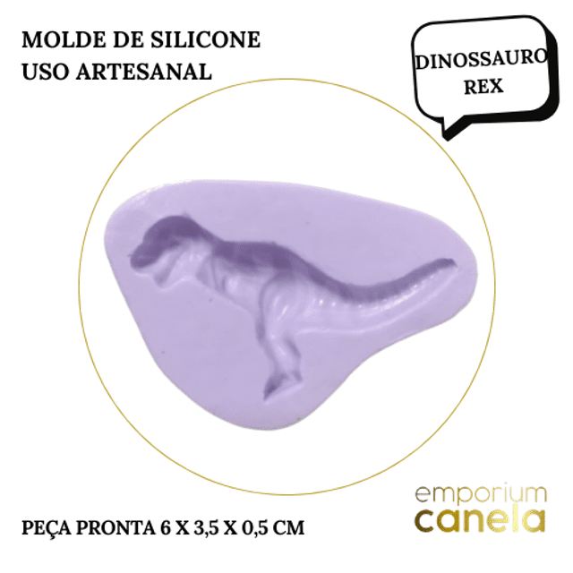 Molde de Silicone - Dinossauro Rex SB-718