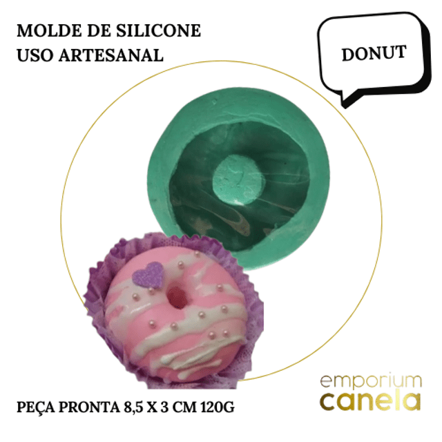Molde de Silicone - Donut P-112