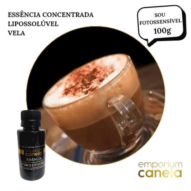 Essência Vela Cappuccino - 100g