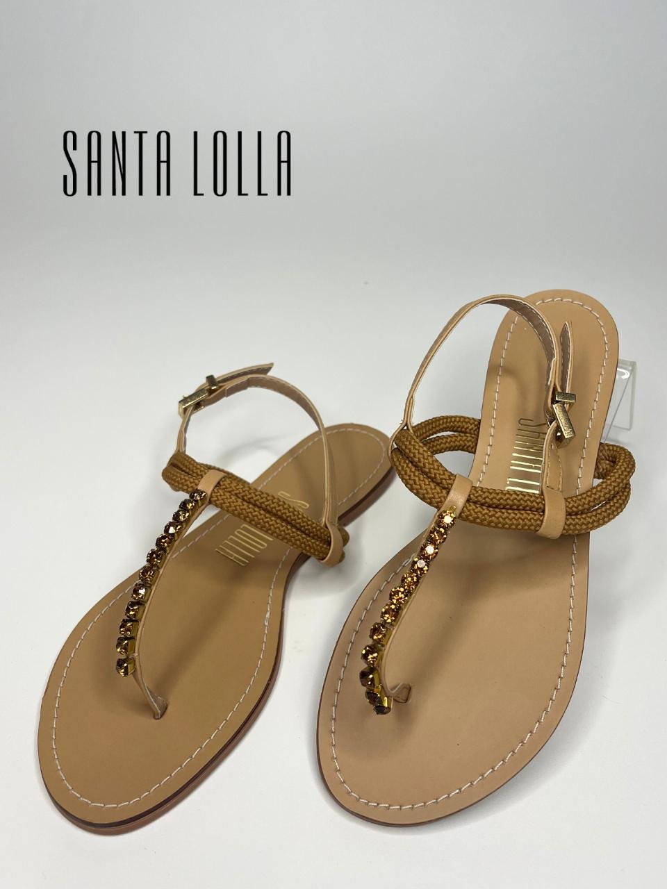 Sandália Salto Sandalia Anabela Santa Lolla 775 CalÃ§ados Anabela - Main Image