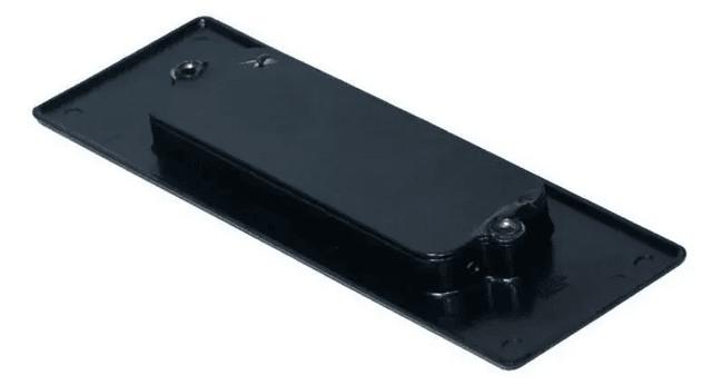 MUNDIAL CONCHA DE EMBUTIR 15 CM PRETO | Central das Fechaduras