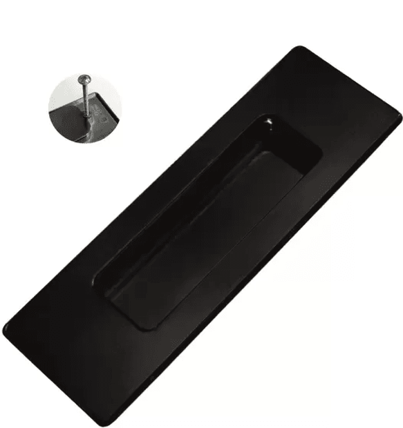 MUNDIAL CONCHA DE EMBUTIR 15 CM PRETO | Central das Fechaduras