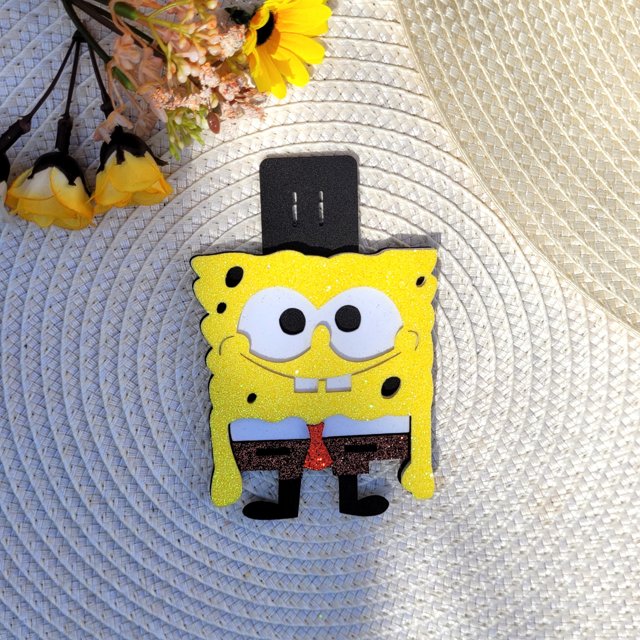 GRAVATA EM EVA - PERSONAGEM - BOB ESPONJA | Cachorrada & Cia ...