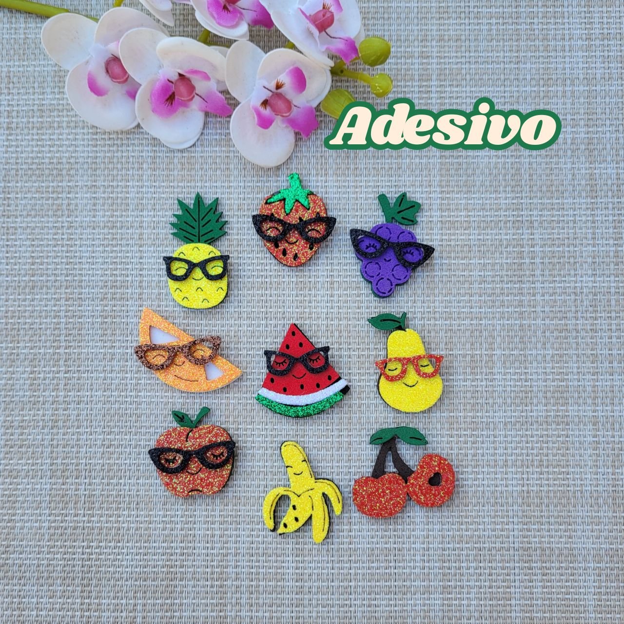 ADESIVO PARA PET - DIA A DIA - FRUTINHAS | Cachorrada & Cia ...