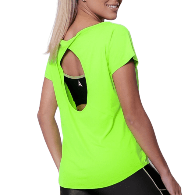 Blusa Fitness Detalhe Costas 14054