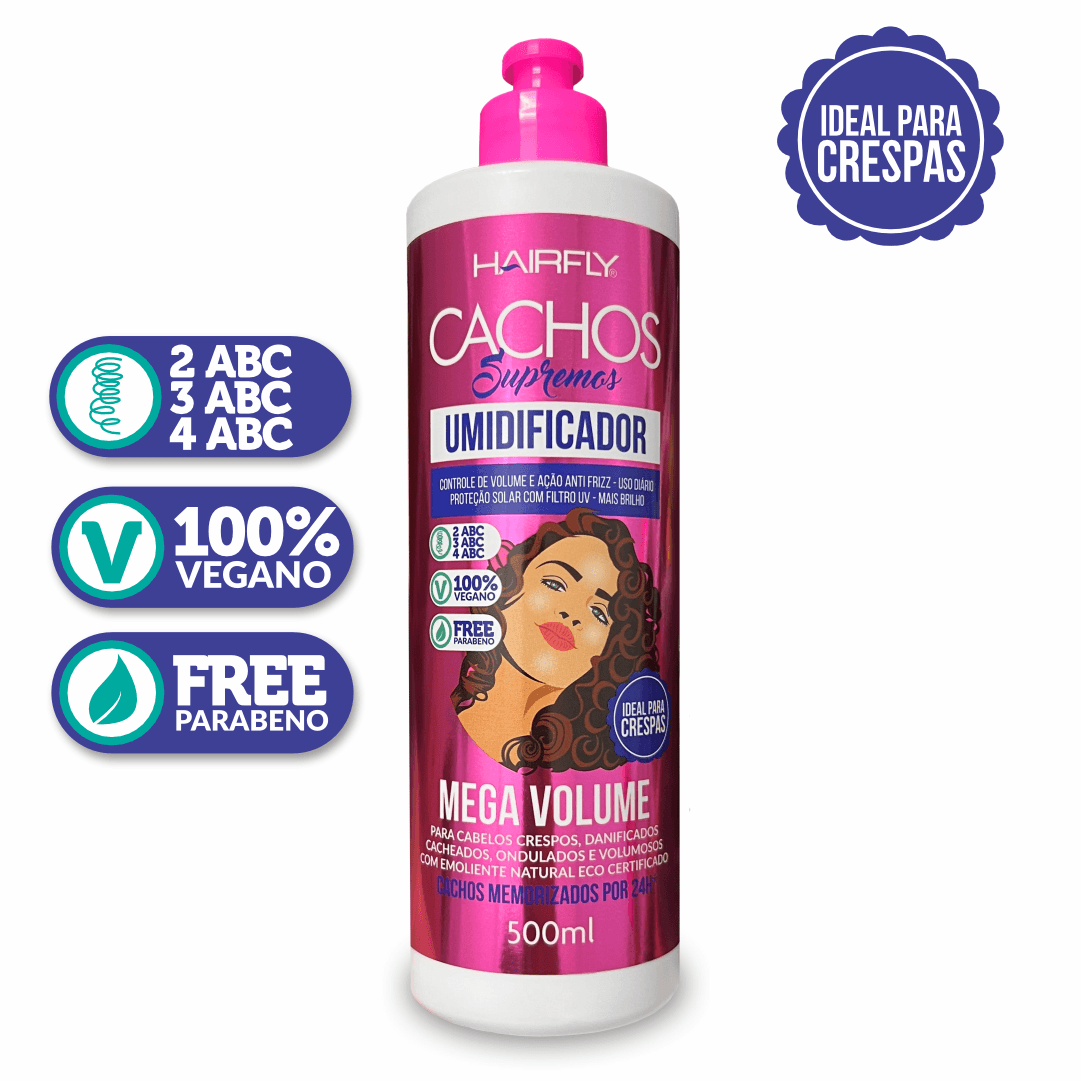 Gelatina Vegana Cachos Supremos MEGA VOLUME 500g | HairFly