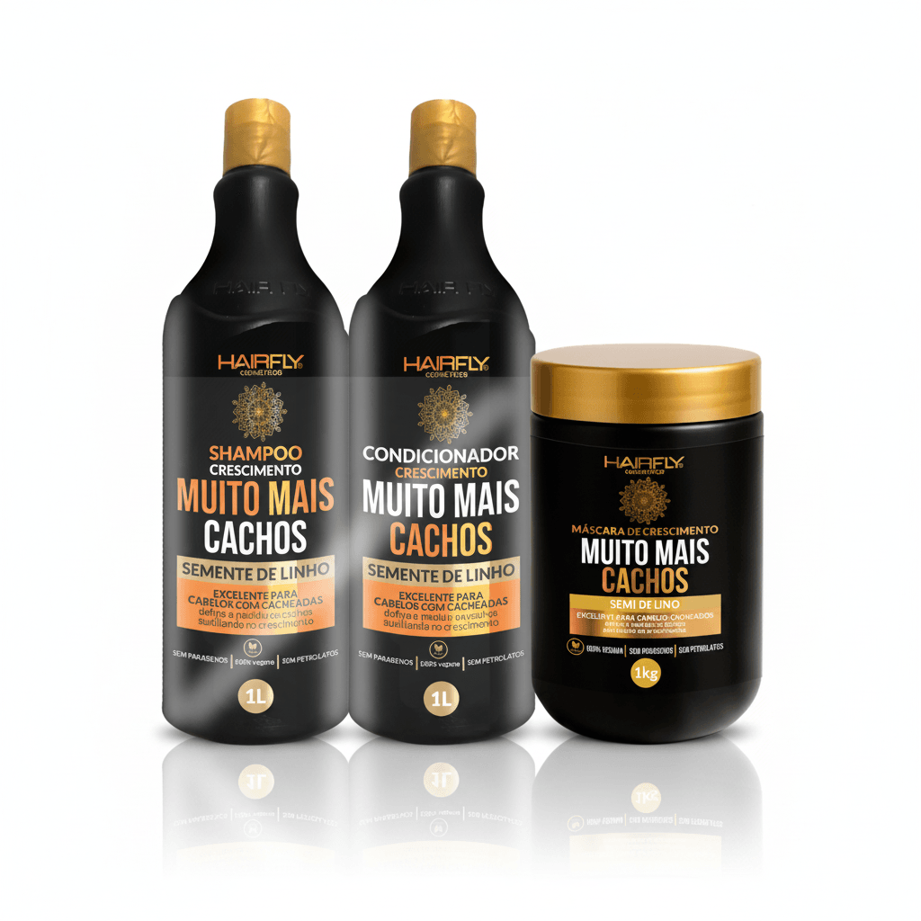 PROMOÇÃO - Kit Completo - Shampoo, Condicionador e Máscara Muito