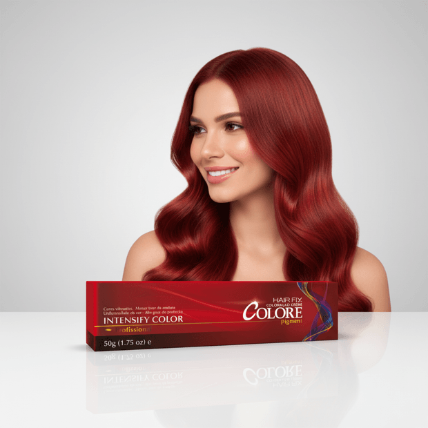 Coloração Creme Colore 0.6 - Vermelho Intensify Color 50g | HairFly