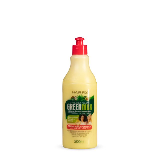 Creme para pentear multifuncional GreenMax - 500ml