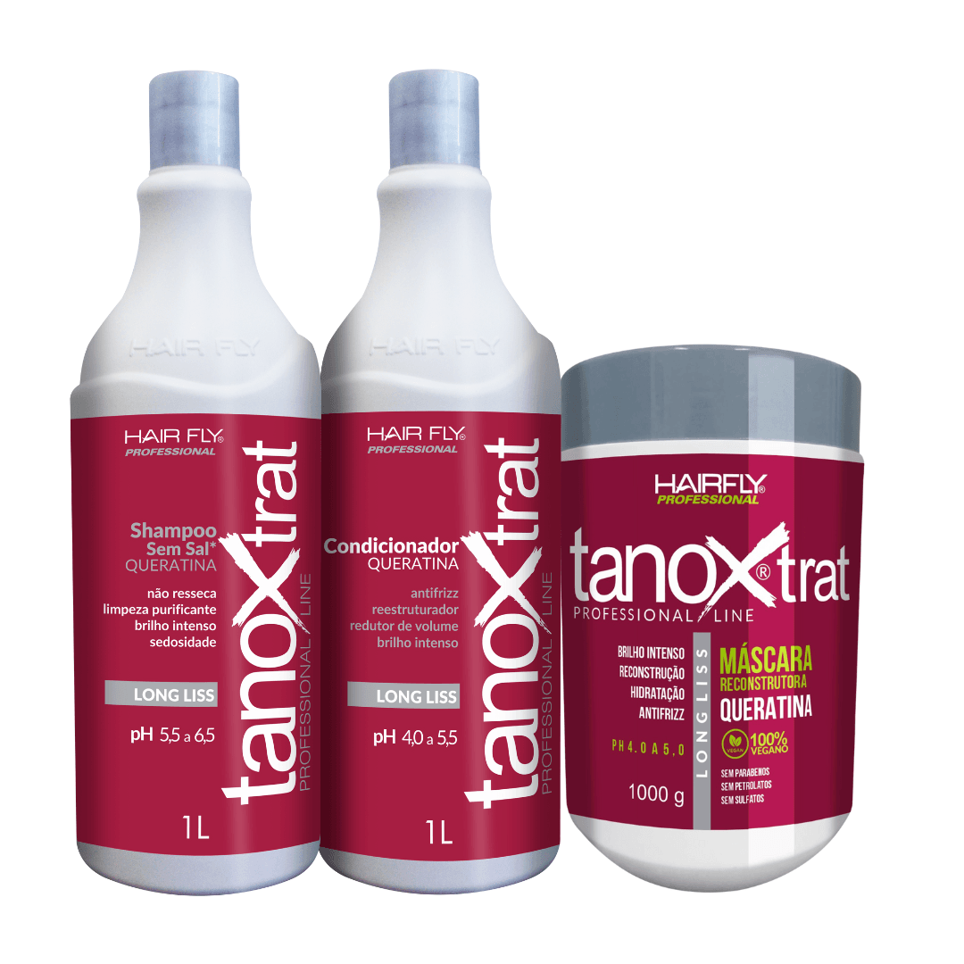 Kit Tanox Trat Profissional Queratina Hair Fly | HairFly