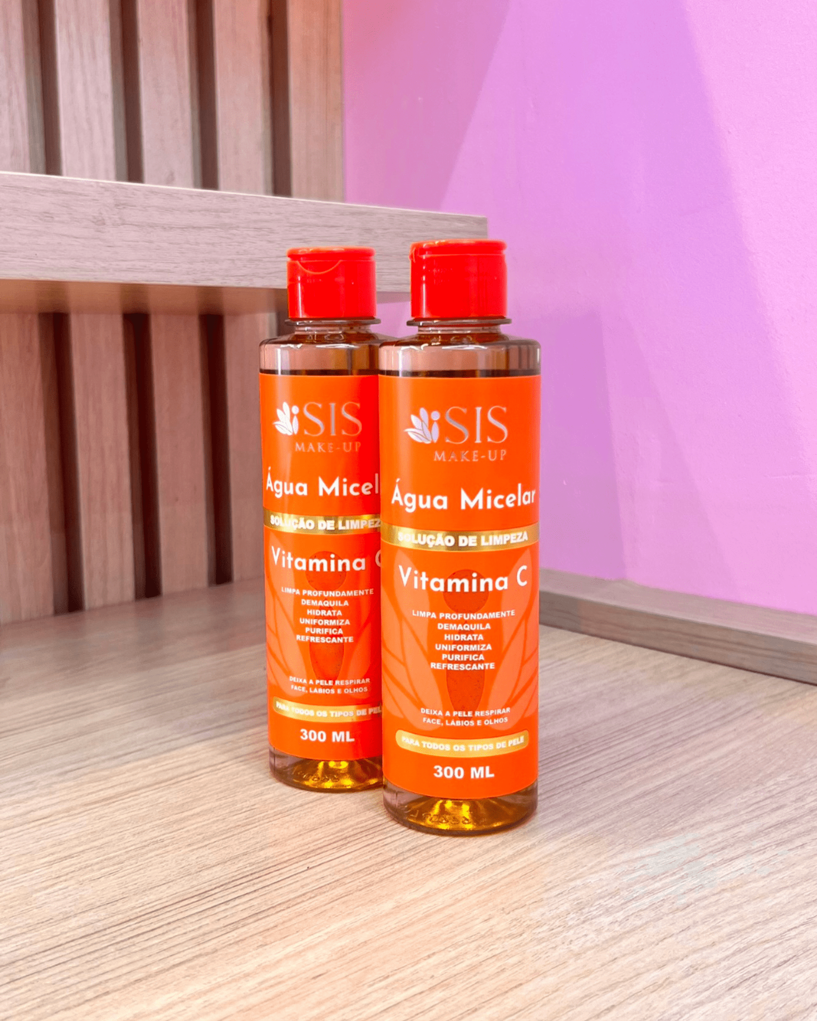 Água Micelar Vitamina C