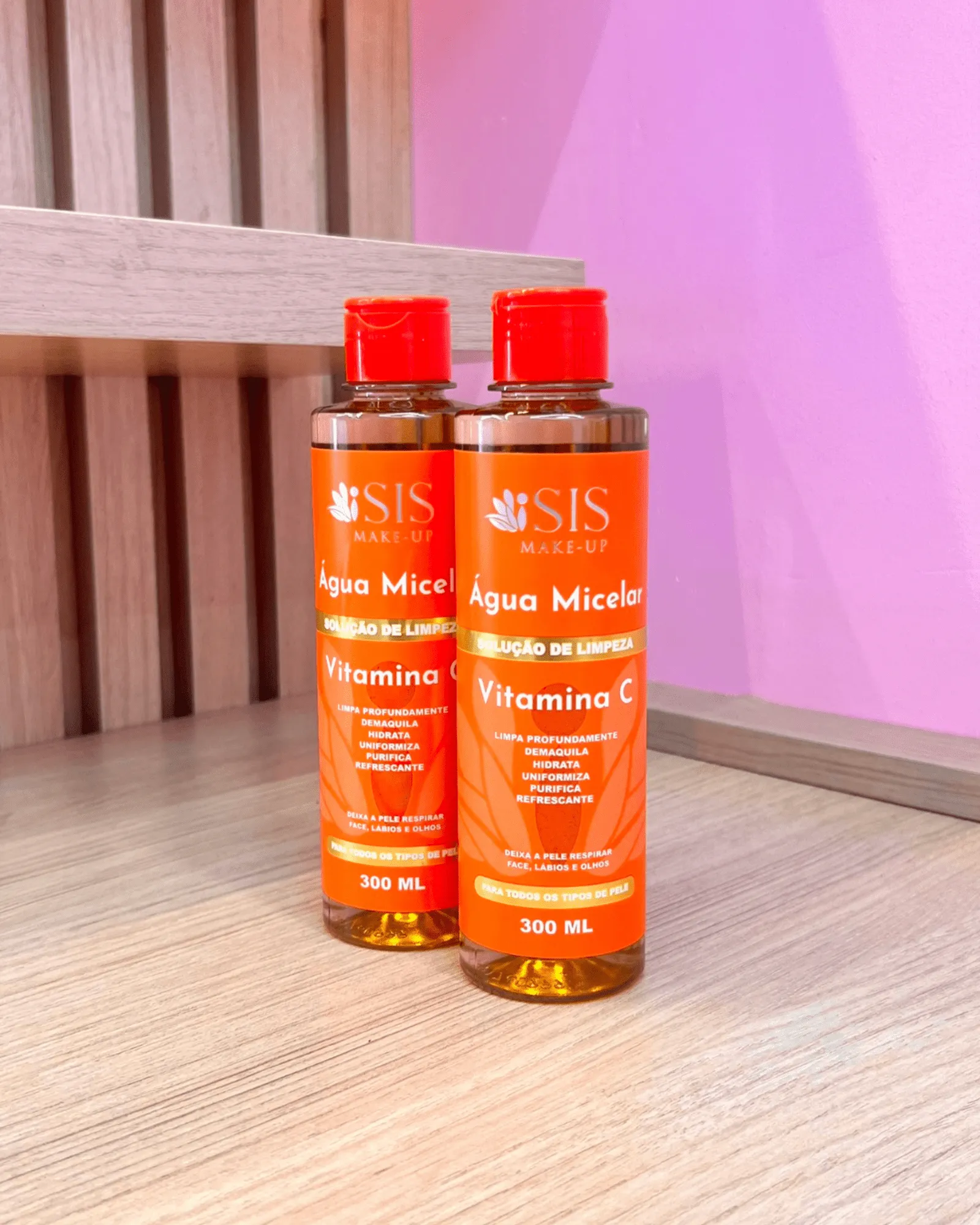 Água Micelar Vitamina C