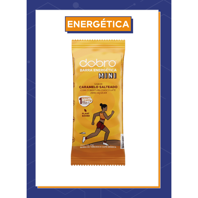 Barra Energetica Mini Caramelo Salteado 25g | Capital Fitness