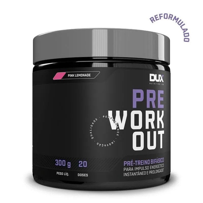 Pre Workout Dux Pink Lemonade 300g Capital Fitness