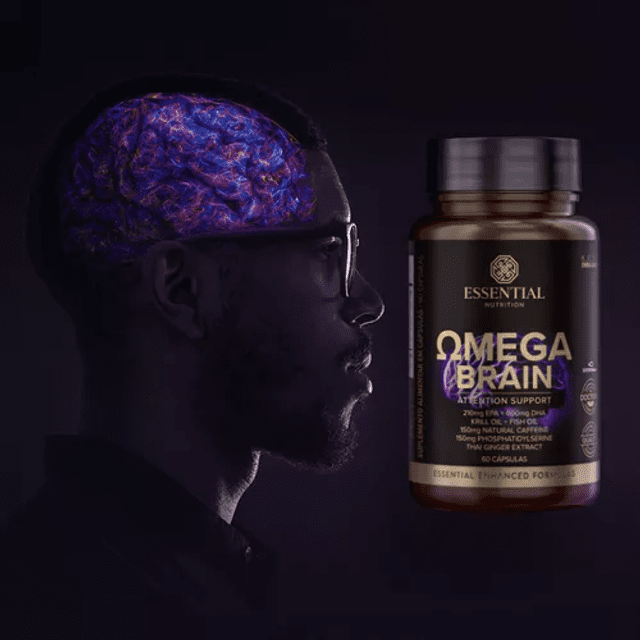 Omega Brainwave Omega Brain Essential Nutrition 60 Cápsulas | Capital Fitness