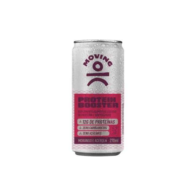 Protein Booster Moving 12g Proteína Morango e Acerola 270ml | Capital ...