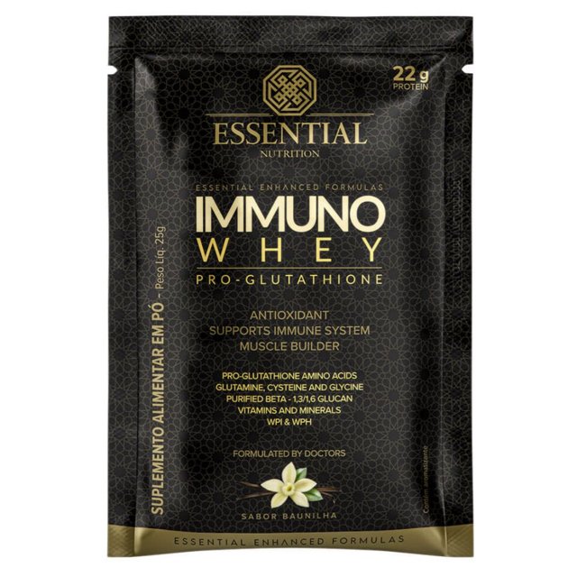 Immuno Whey Pro Glutathione Baunilha Sachê 25g