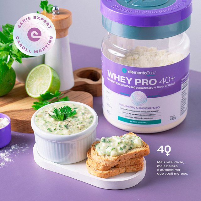 Whey Protein 40+ Neutro 450g | Capital Fitness