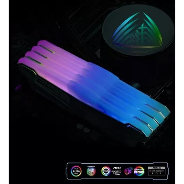 RAM DDR4 16GB 3600MHz RGB – Memoria Desktop Con Dissipatore E LED Per PC Gaming - 2