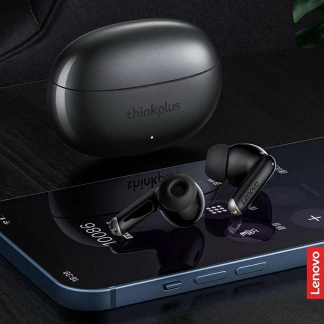 Fone Ouvido Bluetooth Gamer Lenovo Thinkplus Live Pods Xt88, Preto ...
