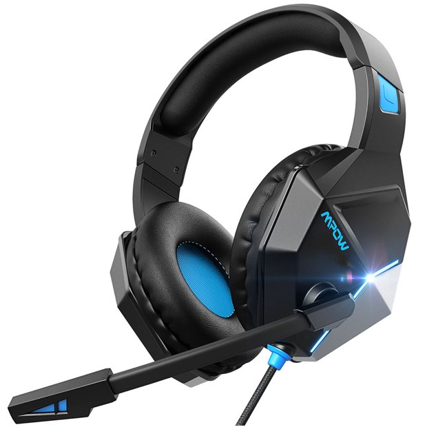 Headset Mpow Eg10, Led Azul, 50mm, Para Computador, Note e Video Game ...