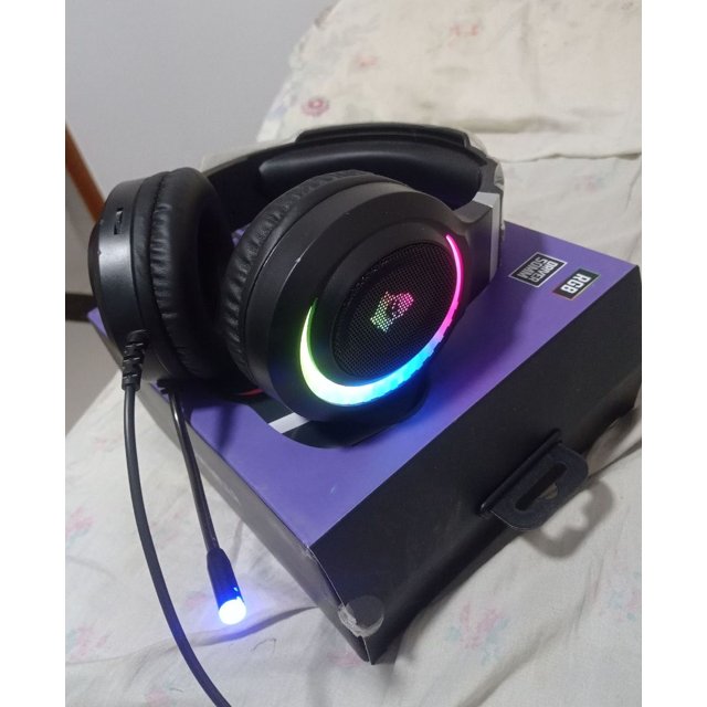 Headset Gamer Mancer Twilight RGB, Drivers 50mm, NOVO, Lacrado. Para