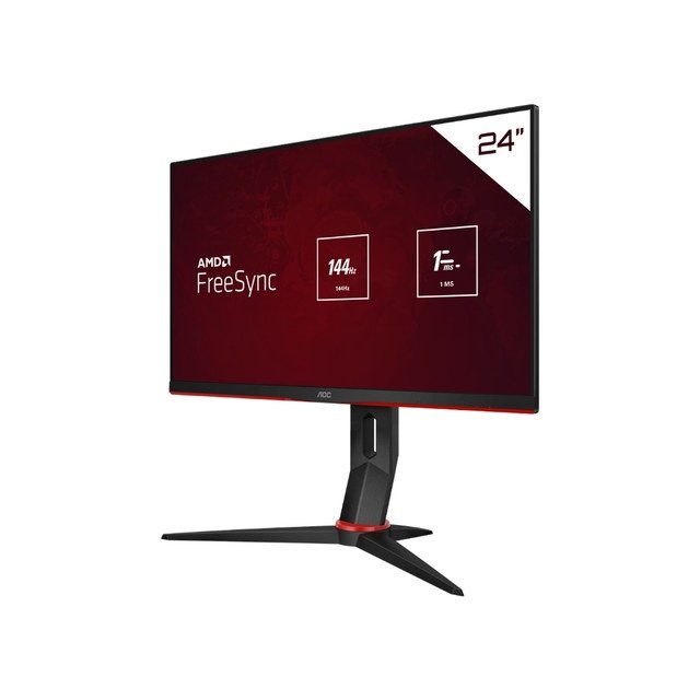 Monitor Gamer AOC Hero IPS 23.8 Pol. Full HD, 144 Hz, 1ms, HDMI e