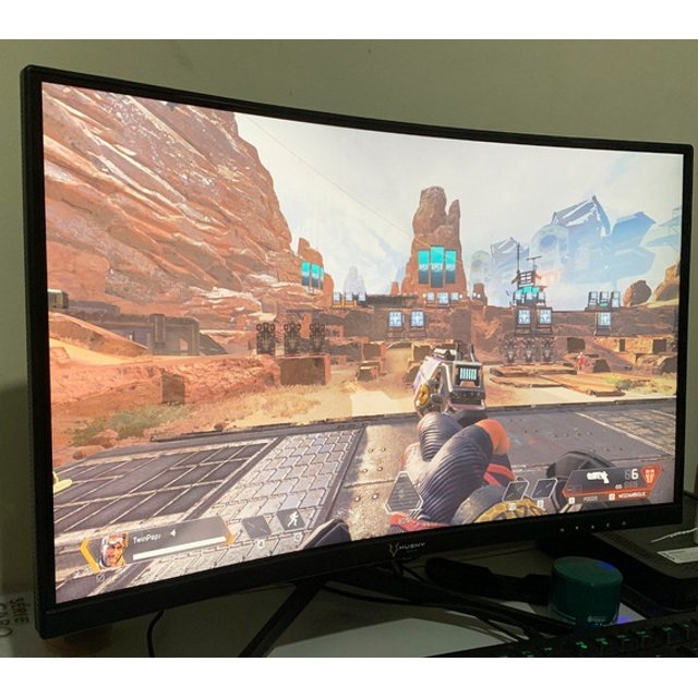 Monitor Gamer Husky Snow 23.6 LED Full HD, VA, Curvo, 165Hz, 1ms, NOVO