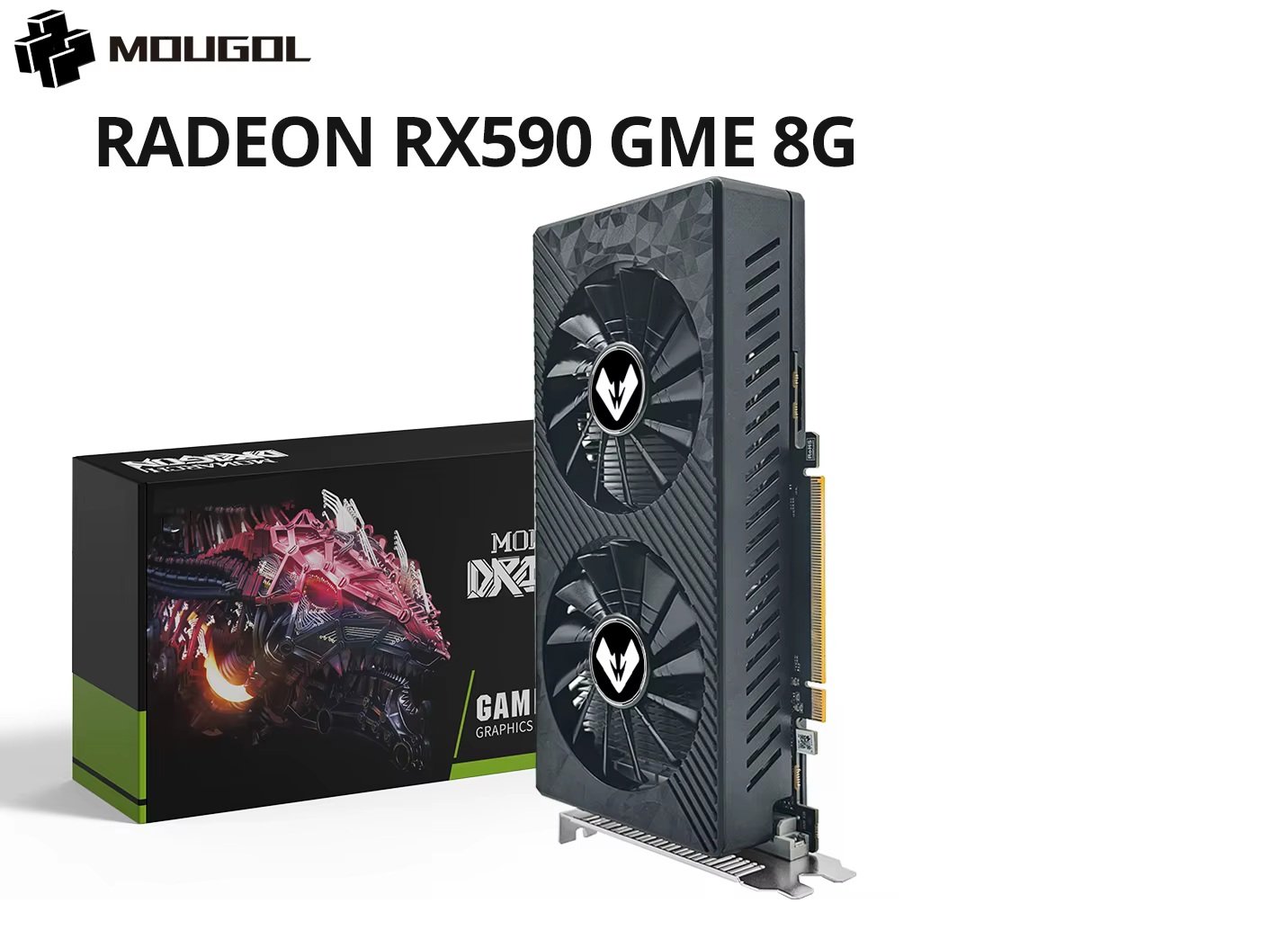 Placa Radeon Rx 590 Placa de Video SOYO AMD Radeon RX590 GME 8 GB, GDDR5, Nova, Lacrada ...
