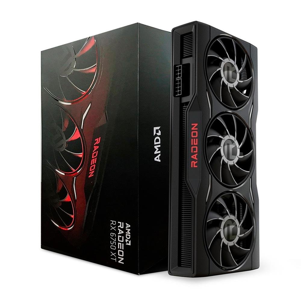 Placa de Vídeo RX 6750XT Gaming XFX Graphics Card AMD Radeon, 12GB
